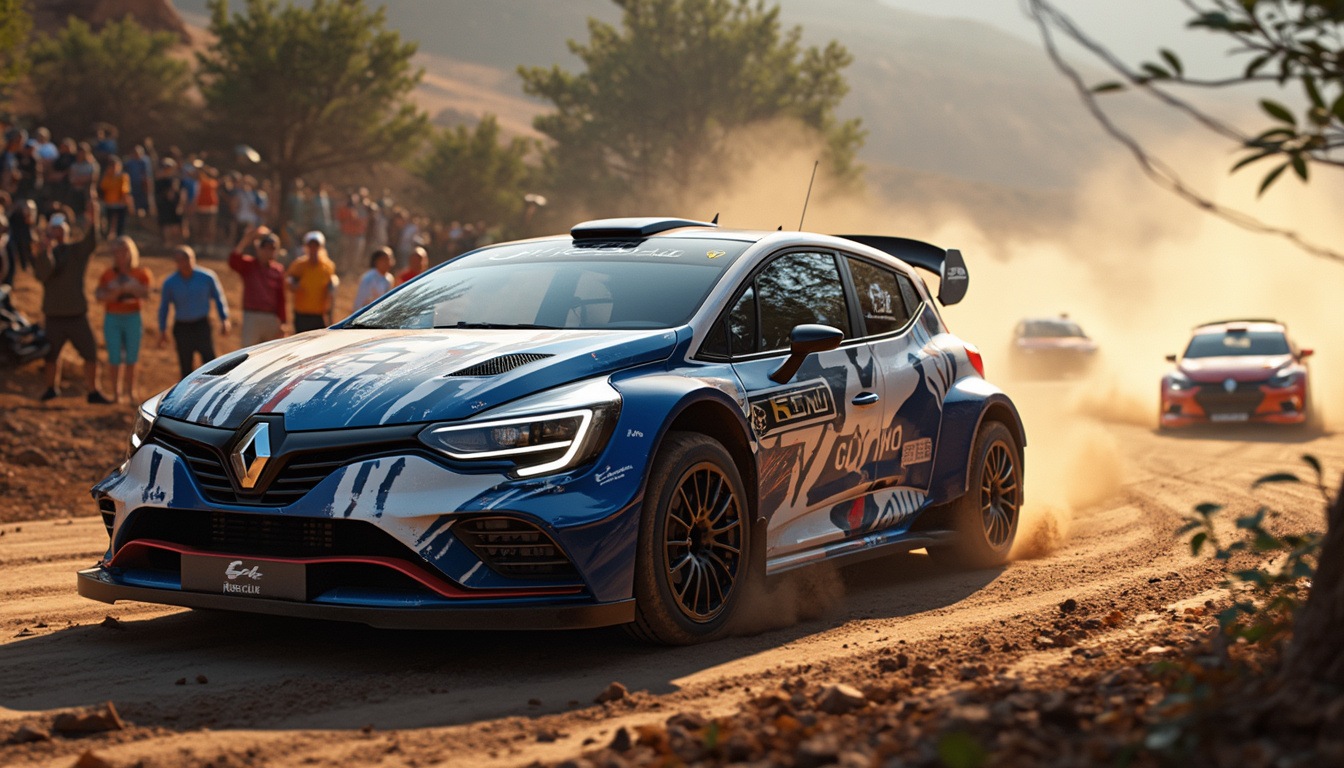 découvrez la renault clio rally6, la dernière nouveauté qui vous plonge dans l'univers passionnant du sport automobile. performances exceptionnelles, design dynamique et technologies de pointe vous attendent dans cette voiture de rallye conçue pour les amateurs de sensations fortes.